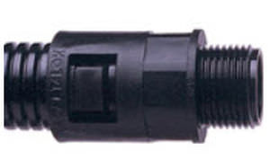 Hydraulic fitting - A series - ADAPTAFLEX - screw-in / nylon / sealed