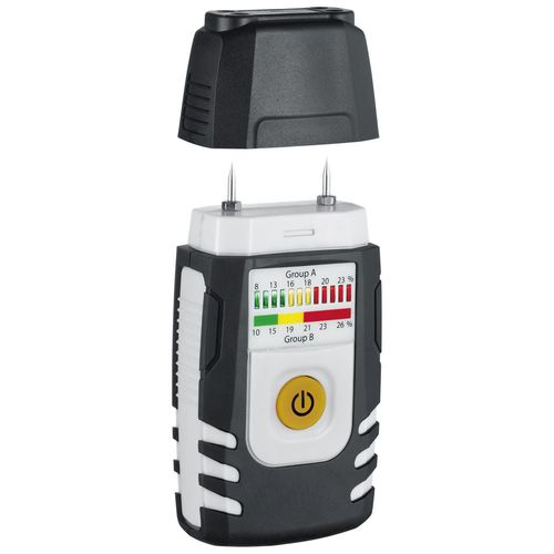 Moisture measuring instrument - WoodTester Compact - Laserliner - for wood / compact