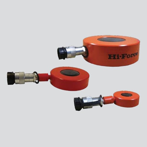 Low-profile cylinder - HVL series - Hi-Force Hydraulic Tools - hydraulic / with piston rod / single-acting load-return