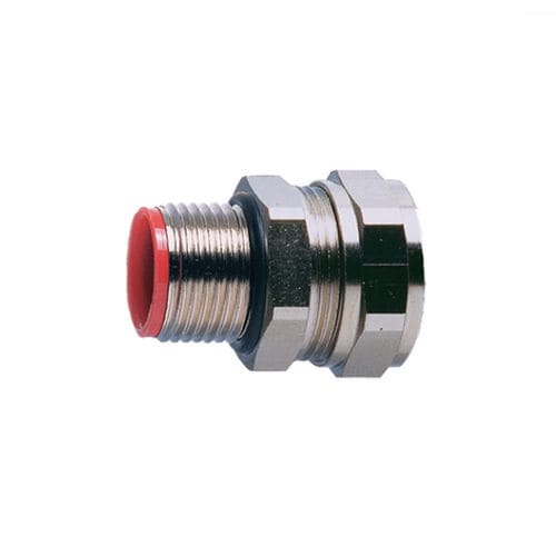 Threaded fitting - XQM series - Kopex International - nickel-plated brass / male / IP66