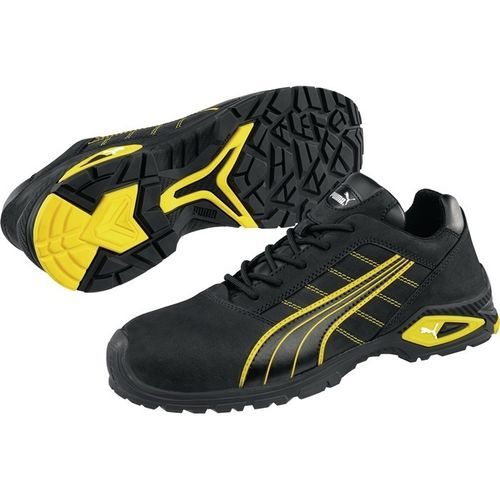 Mechanical protection safety shoes - Ams.Low - PUMA SAFETY SHOES - anti-slip / oil-resistant / leather