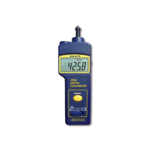 Mechanical tachometer - MR-275 - PROMAX ELECTRONICA - optical / handheld / digital