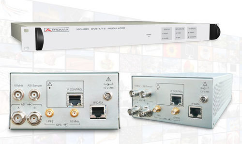 DVB modulator - MO-480, MO-481 - PROMAX ELECTRONICA
