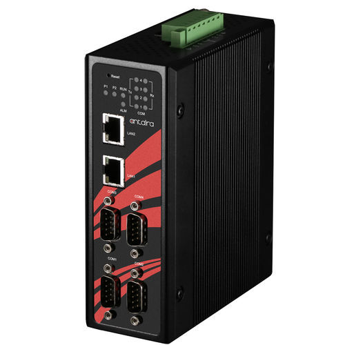 RS-485 device server - STE-6104C-T-V2 - Antaira Technologies - RS-232 / RS-422 / serial