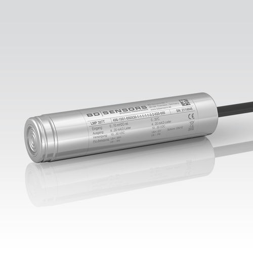 Hydrostatic level sensor - LMP 307T - BD|SENSORS GmbH - for water / for fuel / for oil