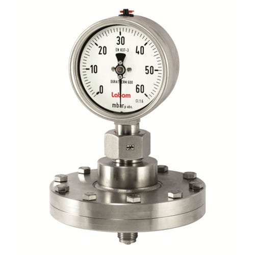 Absolute pressure gauge - BB2 series - LABOM Mess- und Regeltechnik GmbH - analog / threaded / flange