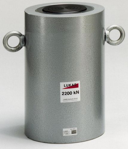 Hydraulic cylinder - HDCC series - LUKAS Hydraulik GmbH - double-acting / rugged / for lifting