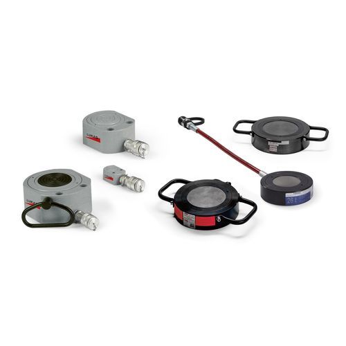 Flat cylinder - LZF 25/10 - LUKAS Hydraulik GmbH - hydraulic / spring-return / single-acting load-return