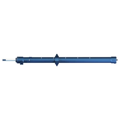 Traction type cylinder - Montanhydraulik - hydraulic / with piston rod / compact
