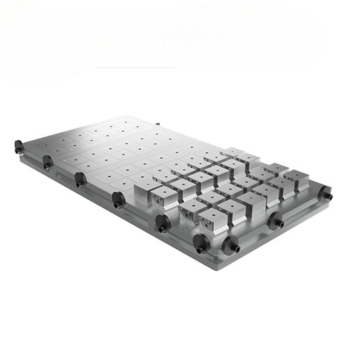 Electro-permanent with square poles magnetic chuck - Mastermill - WALMAG MAGNETICS - electro-permanent / rectangular / for drilling