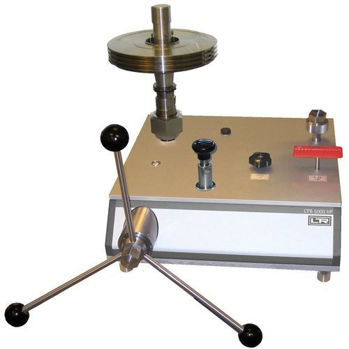 Hydraulic deadweight tester - CPB5000-HP - DRUCK & TEMPERATUR Leitenberger GmbH