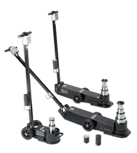 Floor jack - HN series - Larzep - hydraulic / telescopic / steel