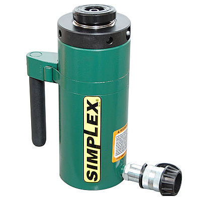 Bottle jack - RLN5010 series - SIMPLEX - hydraulic / with lock-nut