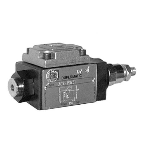 Hydraulicallyoperated valve ZC2 series Duplomatic Oleodinamica