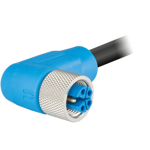 Cable connector - A712-SFA313UP series - HUMMEL - electrical power supply / right-angle / socket