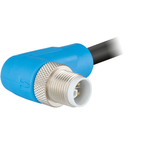 Electrical power supply connector - A712-LMA413UP series  - HUMMEL - DIN / right-angle / screw-locked