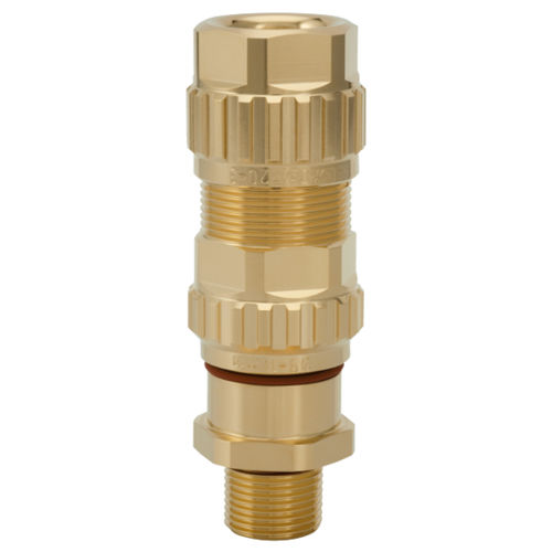 Brass cable gland - EXIOS +Standard - HUMMEL - nickel-plated brass / stainless steel / IP66