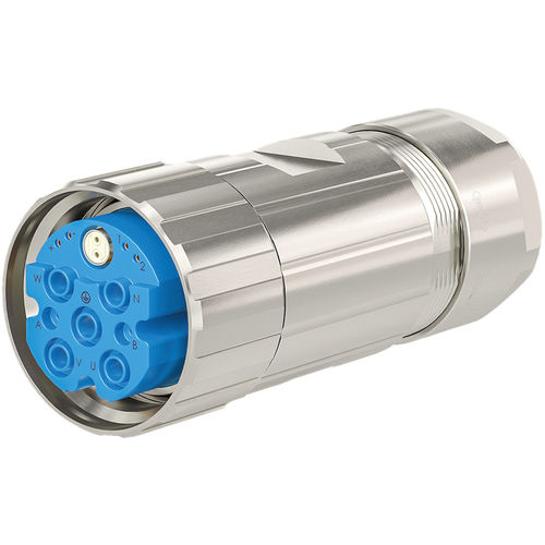 Hybrid connector - 7.71 Series - HUMMEL - Socket / circular / crimp