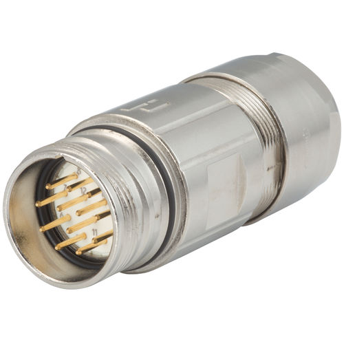 Data connector - 7.2 series - HUMMEL - circular / plug-in / screw-locked