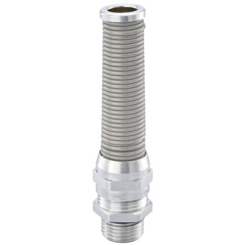 Nickel-plated brass cable gland - HSK-M-Flex - HUMMEL - polyamide / nitrile butadiene rubber (NBR) / IP68