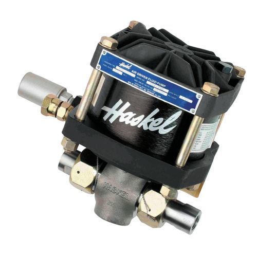Piston pump - DT series - Haskel - for liquified gas / water / for chemicals