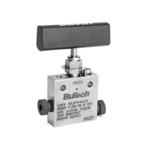Needle valve - SLPV series - Haskel - lever control / flow control / petroleum