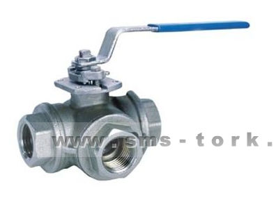 Ball valve - T-KV904 series - SMS-TORK - lever / for control / for water
