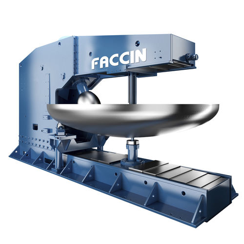 CNC flanging machine - BF  - Faccin Group - hydraulic / for sheet metal / for dished heads