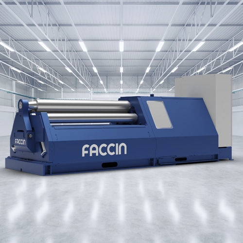 4-roller plate roll machine - 4EDL - Faccin Group - electric / hydraulic / CNC