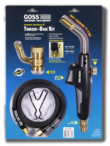 Flame brazing torch - Goss Products