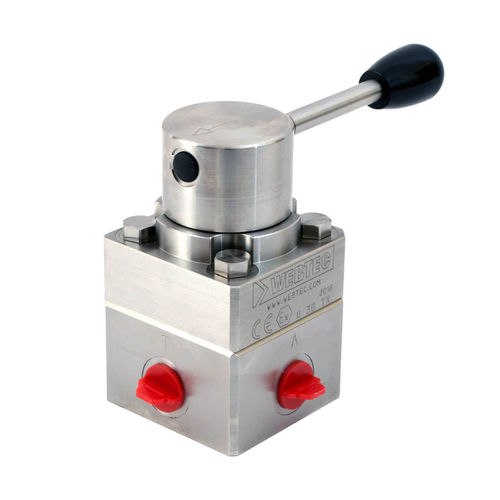 Spool hydraulic directional control valve - 280  - Webtec - seat / rotary / manual