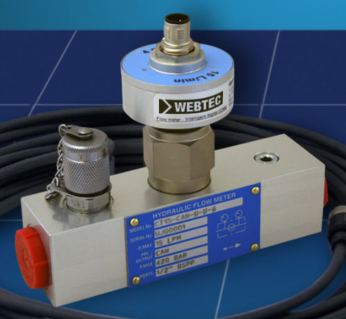 Turbine flow meter - CT600R, CT750R - Webtec - for liquids / with load ...