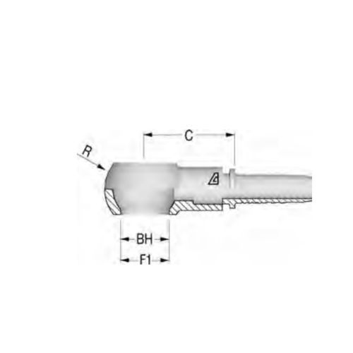 Hydraulic fitting - H1230310 - ALFAGOMMA - banjo / BSP / metal
