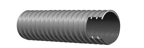 Flexible air duct - 161BL  - ALFAGOMMA - PVC / for ventilation / abrasion-resistant