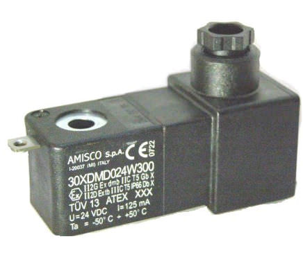 2-way solenoid valve - 3009M Ex m - AMISCO - NO / NC / air