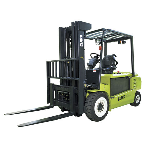 Electric forklift - GEX series - CLARK Material Handling - ride-on / handling / indoor