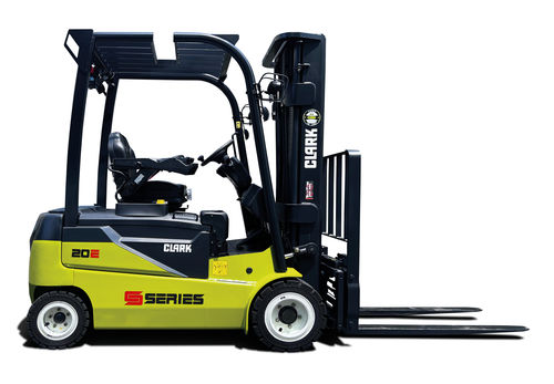 Electric forklift - SE series - CLARK Material Handling - ride-on / pallet / for warehouse
