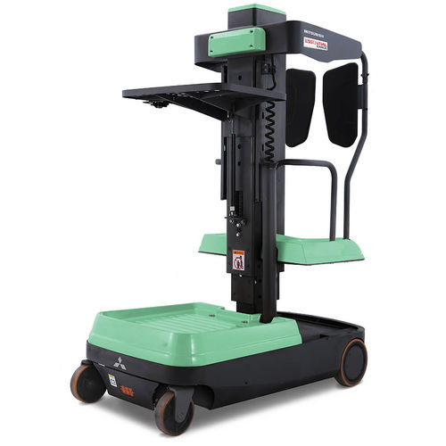 Electric order-picker - ESSENTiAL MOPB015Q1 - Mitsubishi Forklift Trucks - for warehouse