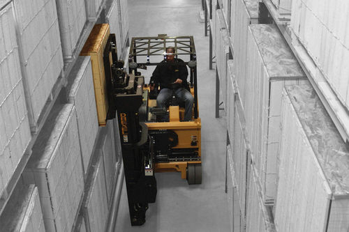 Electric forklift - SLT3xAC series - Landoll - ride-on / handling / for warehouse