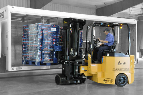Electric forklift - B55AC - Landoll - ride-on / handling / narrow-aisle