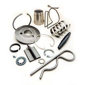 Flat spring - George Emmott - wire / steel / telescopic