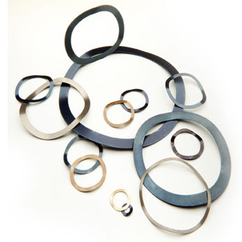 Elastic washer - George Emmott - bearing / round / corrugated