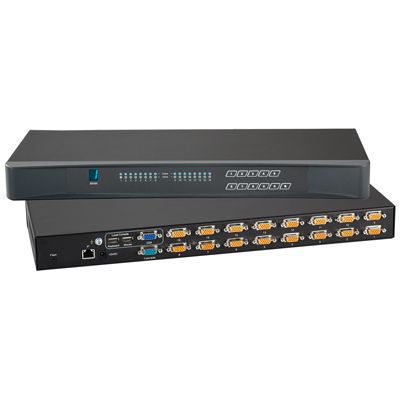 Rack-mount KVM switch - KP1602 - Acnodes Corporation - 1U / 16 ports
