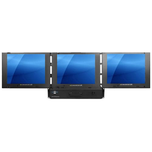 19" rack drawer - RPM-AV19 series - Acnodes Corporation - multiple display / console / keyboard