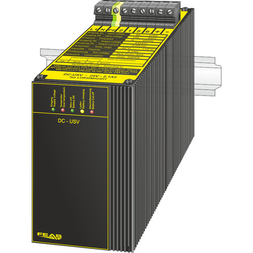 AC buffered power supply - LDR40MH24HT-H - FEAS GmbH - 24VDC / high-temperature