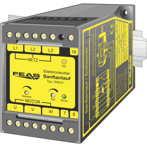 Motor soft starter - SAK31 - FEAS GmbH - semiconductor / electronic / AC