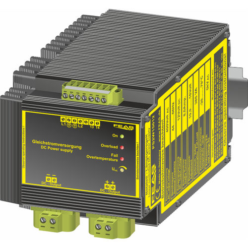 DIN rail power supply - PS2W15012 - FEAS GmbH - AC/DC / single-output / regulated
