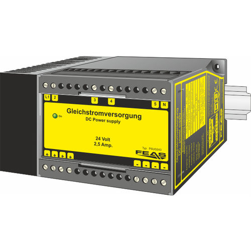 DIN rail power supply - PSUG243 - FEAS GmbH - AC/DC / single-output / smoothed output