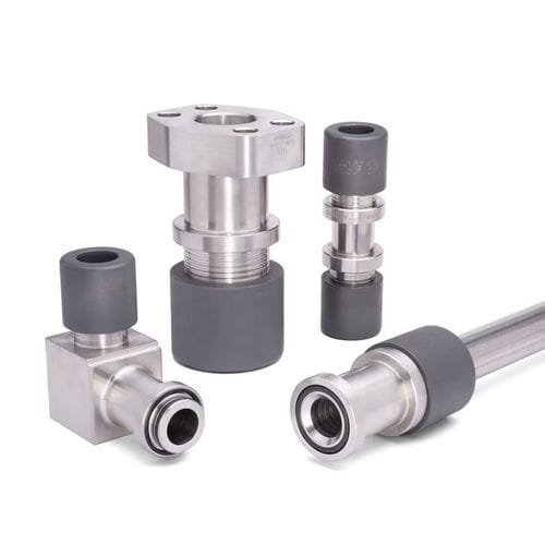 Hydraulic fitting - PH-12P-12G5-FS-SS - Parker Tube Fittings Division - crimp / ISO / stainless steel