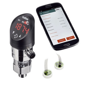 Thin-film pressure switch - DPC 8380 - Trafag AG sensors & controls - relative / for liquids / stainless steel